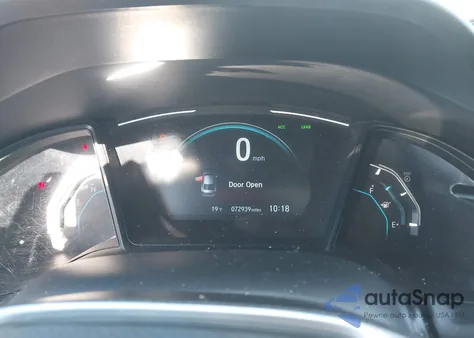 2019 Honda Civic Lx из США, поврежденный, VIN 2HGFC2F6XKH549617